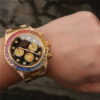 Rolex Daytona Rainbow Diamond Gold Stainless Steel 40 mm, diamond