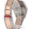 Datejust 36 Dark Rhodium Dial Fluted Rose Gold Two Tone Watch 126231 NP