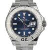 YACHT-MASTER 40 Blue Dial Platinum and Steel Mens Watch 116622