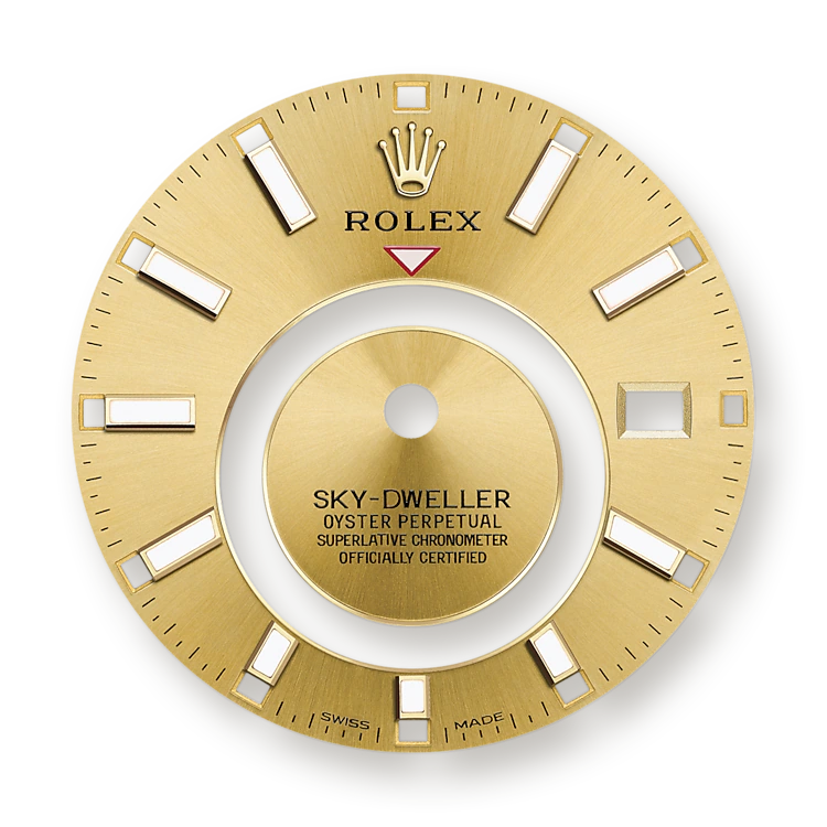 Rolex Sky-Dweller 42mm, 18k Yellow Gold, Ref# 326938-0003