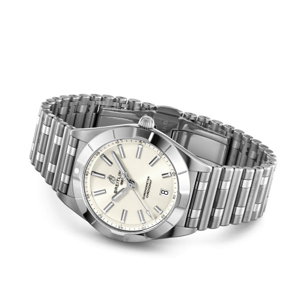 Breitling Chronomat Quartz 32 Ladies Watch, Ref# A77310101A2A1