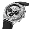 Breitling Chronomat B01 42, Stainless Steel and Diamonds, Ref# AB0134721G1S1, Unworn 2024