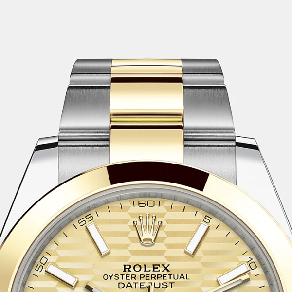 Rolex Datejust 41mm, Oystersteel and 18k Yellow Gold, Ref# 126303-0021