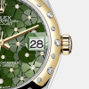 Rolex Datejust 31mm, Oystersteel and 18k Yellow Gold with Diamonds, Ref# 278343rbr-0032