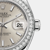 Rolex Lady-Datejust 28, Oystersteel and 18k White Gold, Ref# 279384RBR-0008