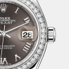 Rolex Lady-Datejust 28, Oystersteel and 18k White Gold, Ref# 279384RBR-0016