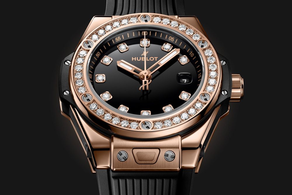 Hublot Big Bang ONE CLICK KING GOLD DIAMONDS Ref# 485.OX.1280.RX.1204