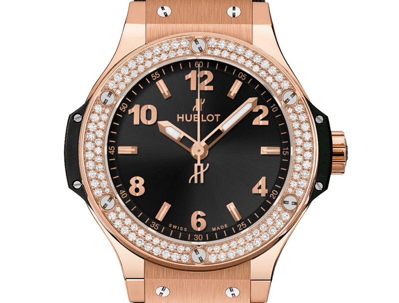 Hublot Big Bang Gold Diamonds, 38mm, Ref# 361.PX.1280.RX.1104