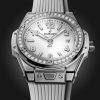 Hublot Big Bang ONE CLICK STEEL WHITE DIAMONDS Ref# 485.SE.2010.RW.1204