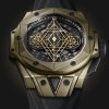 Hublot Big Bang SANG BLEU II MAGIC GOLD Ref# 418.MX.1103.RX.MXM22