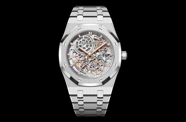 Audemars Piguet Royal Oak "JUMBO" EXTRA-THIN OPENWORKED "50TH ANNIVERSARY" Ref# 16204ST.OO.1240ST.01