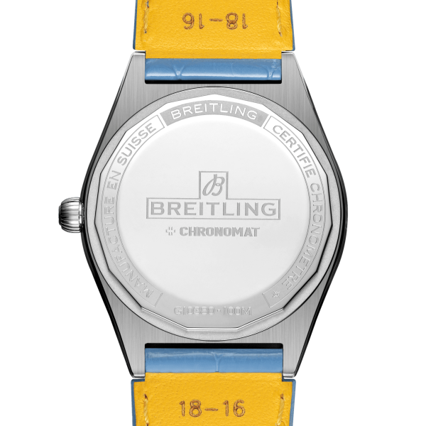 Breitling Chronomat Automatic 36 South Sea, Stainless Steel, 18k White Gold, Diamonds and Gem, Ref# G10380611C1P1, Unworn 2024