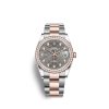 Rolex Datejust 36mm, Oystersteel and 18k Everose Gold, Ref# 126281rbr-0030