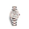 Rolex Datejust 31mm, Oystersteel and 18k Everose Gold and Diamonds, Ref# 278241-0031