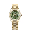 Rolex Datejust 31mm, 18k Yellow Gold and Diamonds, Ref# 278288rbr-0038