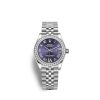 Rolex Datejust 31, Oystersteel, 18kt White Gold and diamonds, Ref# 278384RBR-0030