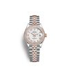 Rolex Lady-Datejust 28, Oystersteel and 18k Everose Gold, Ref# 279381RBR-0021