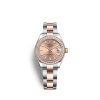 Rolex Lady-Datejust 28, Oystersteel and 18k Everose Gold, Ref# 279381RBR-0024