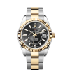 Rolex Sky-Dweller, 42mm, Oystersteel and 18k Yellow Gold, Black, Oyster, Ref# 336933-0003