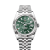 Rolex Sky-Dweller, 42mm, Oystersteel and 18k White Gold, Green, Jubilee, Ref# 336934-0002