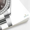 Rolex Lady-Datejust 28, Oystersteel and 18k White Gold, Ref# 279384RBR-0016