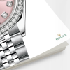 Rolex Lady-Datejust 28, Oystersteel and 18k White Gold, Ref# 279384RBR-0003