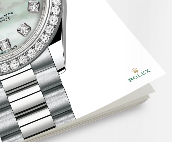 Rolex Lady-Datejust 28mm, 18k White Gold, Ref# 279139rbr-0008