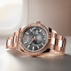 Rolex Sky-Dweller 42mm, 18k Everose Gold, Ref# 326935-0007