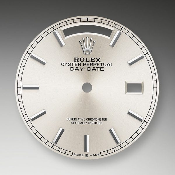 Rolex Day-Date, 36mm, Platinum and Diamonds, Ref# 128396tbr-0004