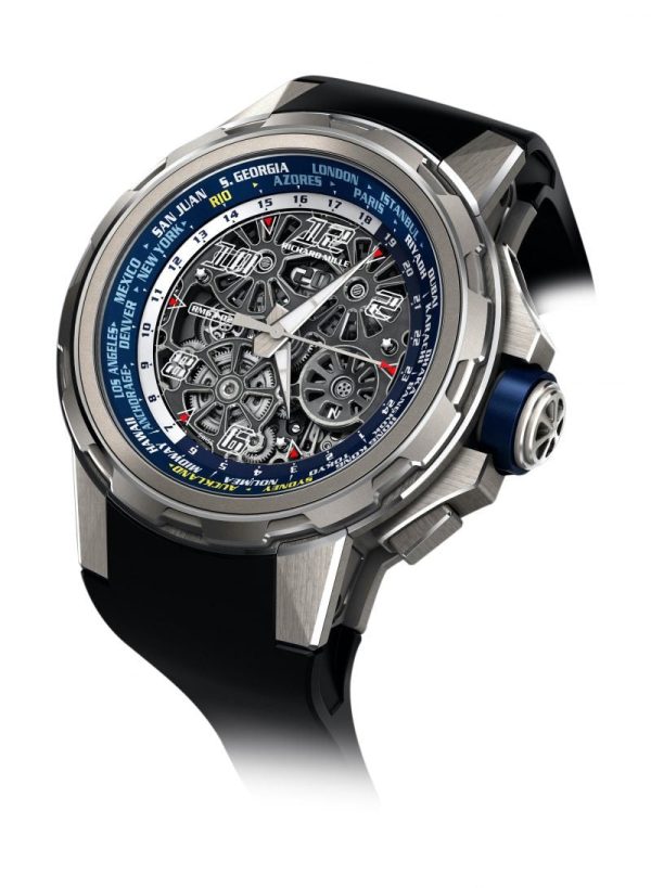 Richard Mille 63-02 Automatic Winding Worldtimer