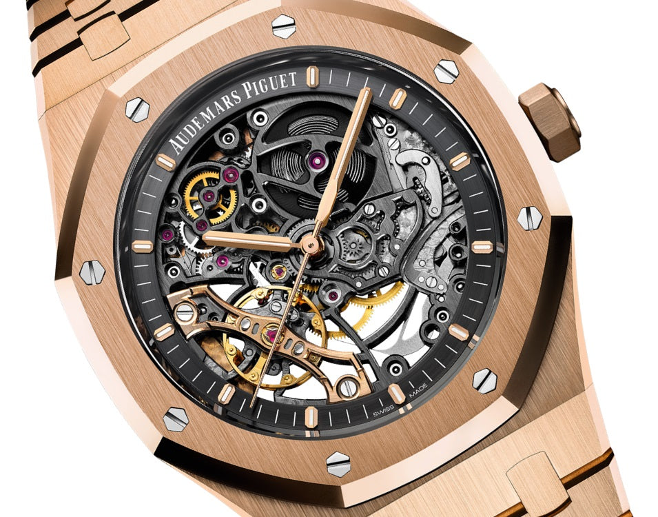 Audemars Piguet Royal Oak DOUBLE BALANCE WHEEL OPENWORKED Ref# 15407OR.OO.1220OR.01