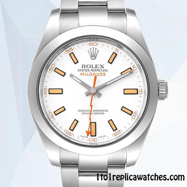 1:1 Replica Rolex Milgauss Rolex Calibre 2813 Men's 116400-72400 Automatic Silver-tone