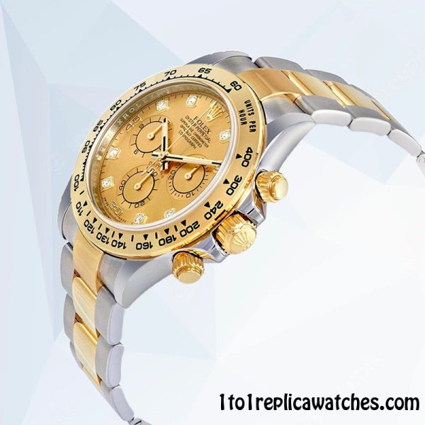 1:1 Replica Rolex Daytona Rolex Calibre 7750/Mingzhu Engine Men's 116503CDO Champagne Dial