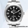 1:1 Replica Rolex Explorer Men's m214270-0003 Rolex Calibre 2836/2813 Silver-tone