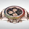 Rolex Daytona Rainbow 116595RBOW: Black Dial, Diamond Bezel, Oyster Bracelet, Rose Gold Watch