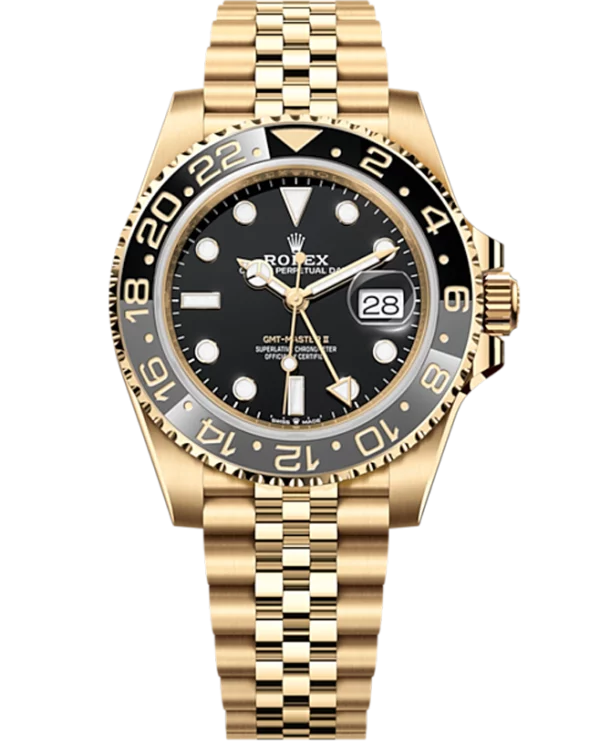 GMT-Masterll Oyster, 40 mm, yellow gold